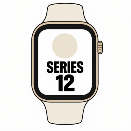 Apple Watch Series 12/ GPS/ 42mm/ Dorado Claro/ Correa Deportiva Arena (S/M)
