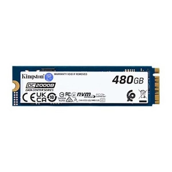 Disco duro interno ssd kingston data center dc2000b 480gb m.2 pci - e 4.0