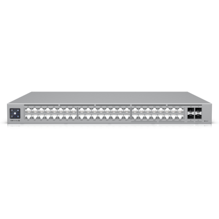 Ubiquiti UniFi Pro Max 48 PoE Gestionado L3 Gigabit Ethernet (10/100/1000) Energía sobre Ethernet (PoE) 1U Gris