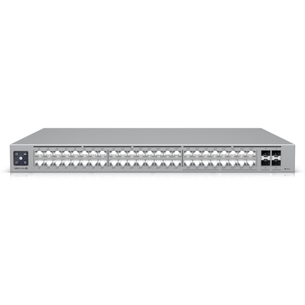 Ubiquiti UniFi Pro Max 48 PoE Gestionado L3 Gigabit Ethernet (10/100/1000) Energía sobre Ethernet (PoE) 1U Gris