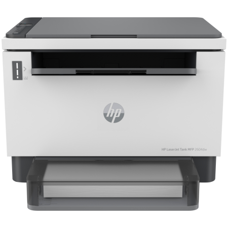 HP LaserJet Tank 2604dw Inalámbrico Multifunction Blanco y negro Impresora, Fotocopiadora, escáner, Dúplex