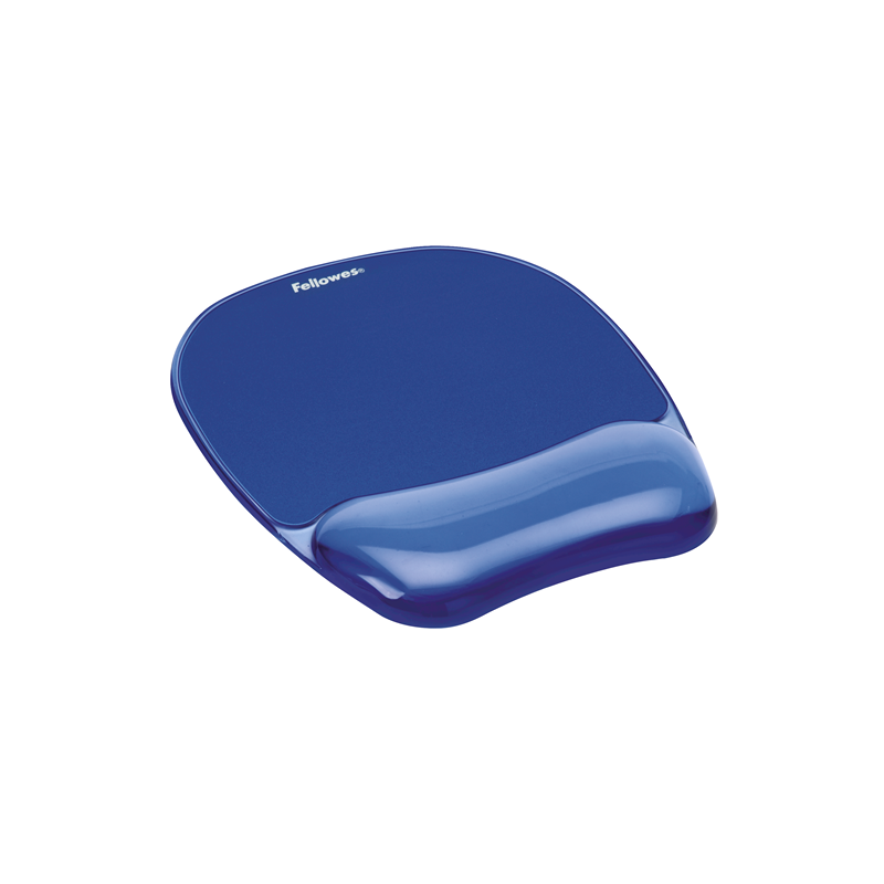 ALFOMBRILLA CON REPOSAMUÑECAS RATON GEL AZUL FELLOWES 9114120