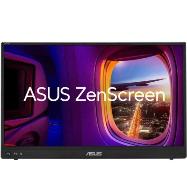 Monitor Portátil Asus ZenScreen MB16AHVE 15.6″/ Full HD/ Negro