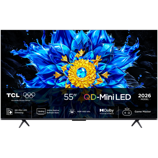 TCL P8L 55P8L Televisor 139,7 cm (55″) 4K Ultra HD Smart TV Wifi Negro 450 cd / m²
