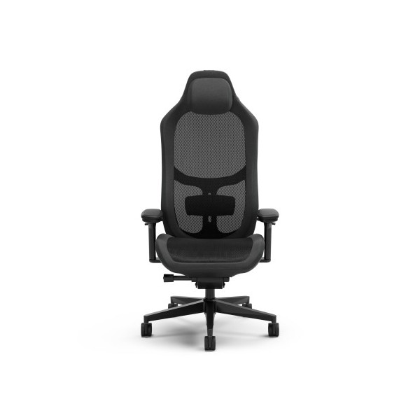 Fractal Design FD-CH-RE1M-01 silla para videojuegos Silla para videojuegos de PC Asiento acolchado Negro