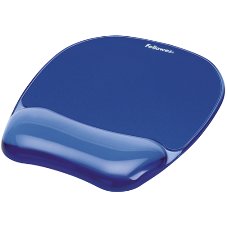 ALFOMBRILLA CON REPOSAMUÑECAS RATON GEL AZUL FELLOWES 9114120