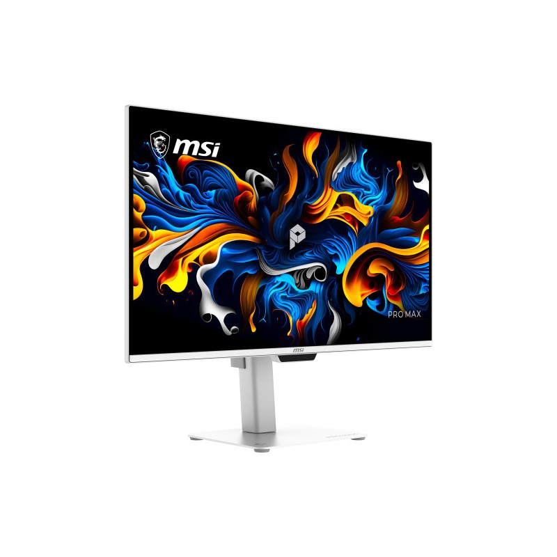 MSI Pro MAX 271UPXW12G pantalla para PC 67,3 cm (26.5″) 3840 x 2160 Pixeles UltraWide Full HD QD-OLED Blanco