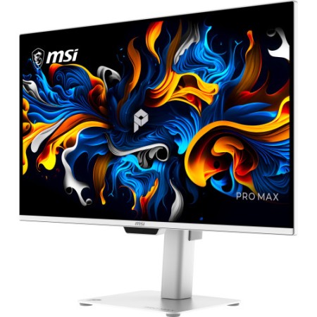 MSI Pro MAX 271UPXW12G pantalla para PC 67,3 cm (26.5″) 3840 x 2160 Pixeles UltraWide Full HD QD-OLED Blanco