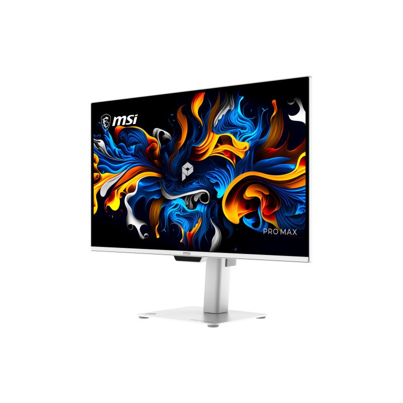 MSI Pro MAX 271UPXW12G pantalla para PC 67,3 cm (26.5″) 3840 x 2160 Pixeles UltraWide Full HD QD-OLED Blanco