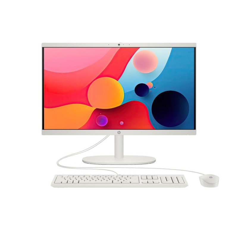 Ordenador all in one hp 22 - dg0044ns 21.45 pulgadas n200 - 8gb - ssd512gb - freedos - teclado y raton