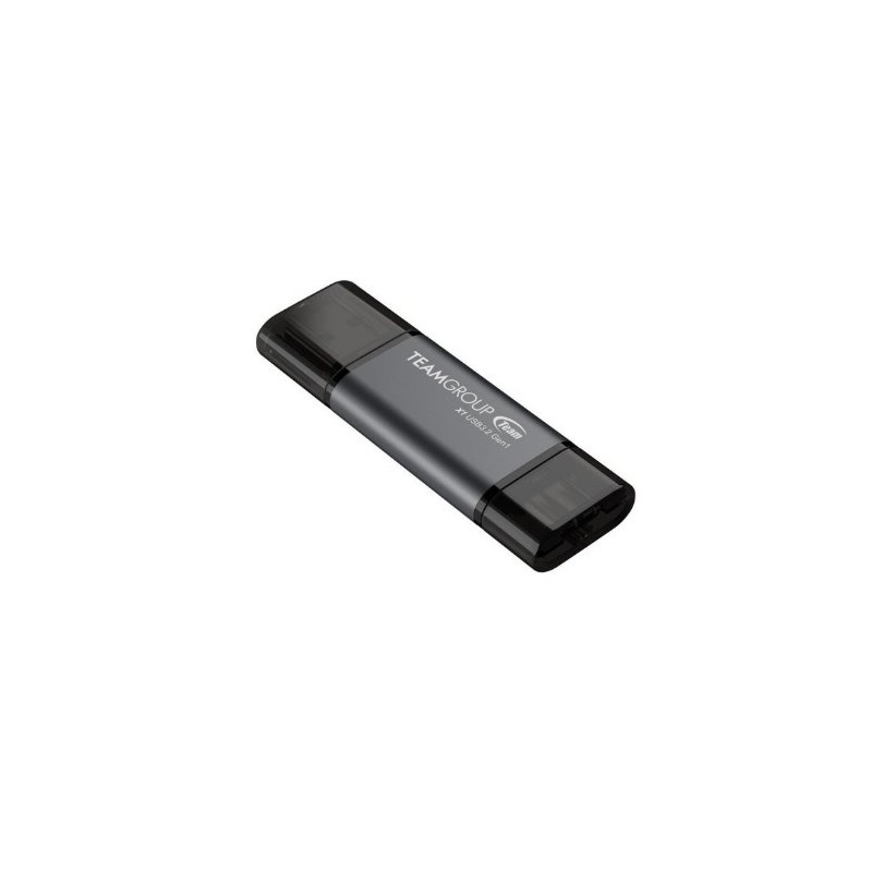 PENDRIVE 64GB TEAMGROUP X1 USB-A/USB-C GRIS