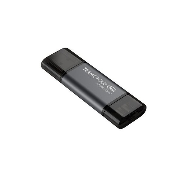 PENDRIVE 64GB TEAMGROUP X1 USB-A/USB-C GRIS