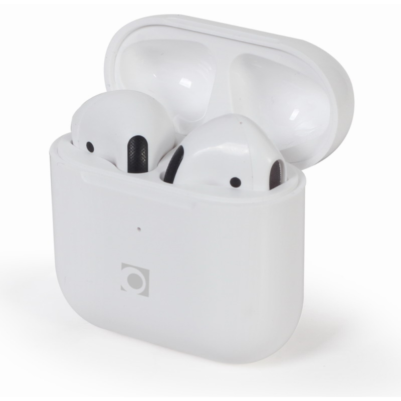 Gembird TWS-MLA-GW auricular y casco Auriculares Inalámbrico Dentro de oído Llamadas/Música USB Tipo C Bluetooth Blanco