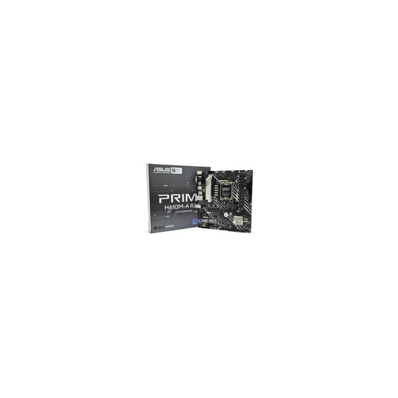 PLACA ASUS PRIME H610M-A R2.0,INTEL,1700,H610,2DDR5,96GB,VGA+HDMI+DP,4SATA3+2M.2,3USB2.0,2USB3.2,USB-C,1GB,MATX