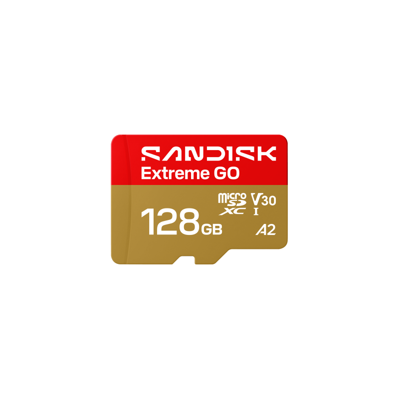 SANDISK EXTREME GO MICROSD UHS-I 128GB MICROSD 240MB/S(R) / 120MB/S(W)