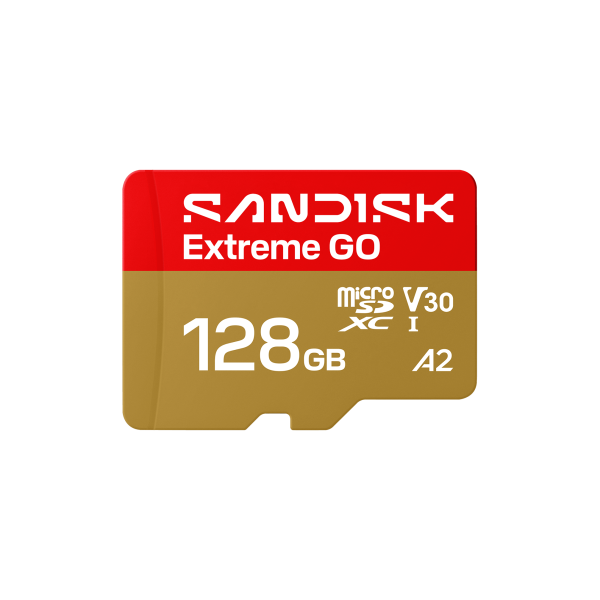 SANDISK EXTREME GO MICROSD UHS-I 128GB MICROSD 240MB/S(R) / 120MB/S(W)