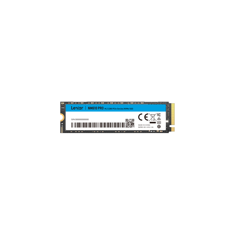 Lexar NM610PRO M.2 2 TB PCI Express 3.0 NVMe