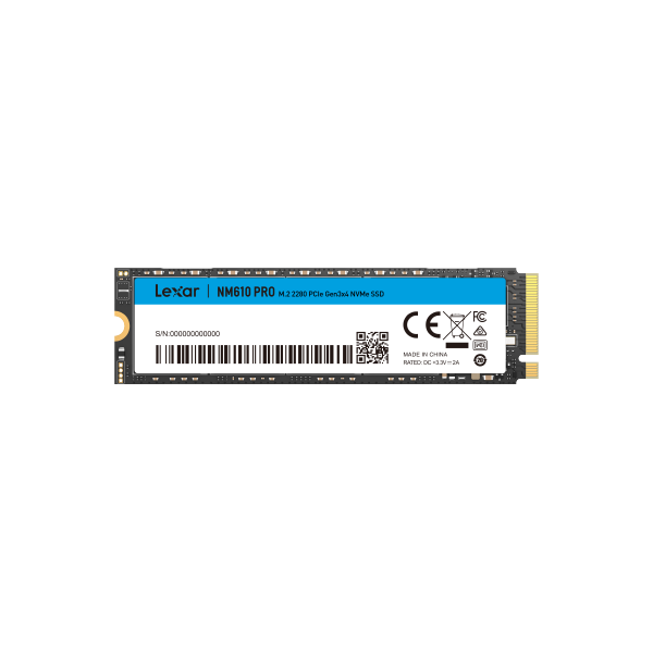 Lexar NM610PRO M.2 2 TB PCI Express 3.0 NVMe