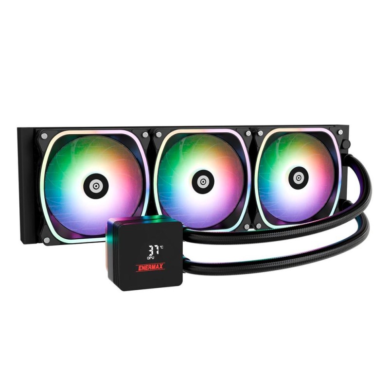 Kit refrigeracion liquida cpu enermax elc - aqf360 - sqa aquafusion ii 360 rgb