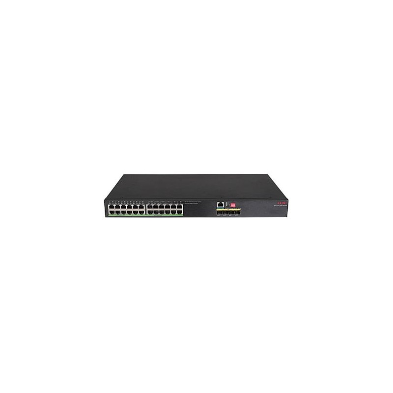 H3C - (9801A2DK) - H3C IE4320-28S-HPWR L2 INDUSTRIAL ETHERNET SWITCH WITH 8*10/100/1000BASE-T POE++ PORTS,16*10/100/1000BASE-T P
