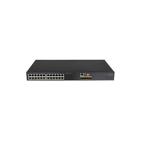 H3C - (9801A2DK) - H3C IE4320-28S-HPWR L2 INDUSTRIAL ETHERNET SWITCH WITH 8*10/100/1000BASE-T POE++ PORTS,16*10/100/1000BASE-T P