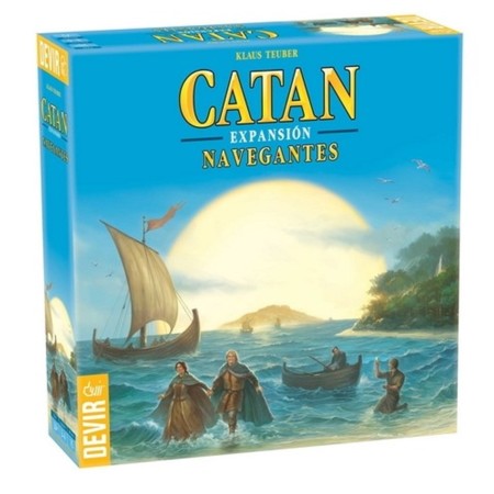 Juego de mesa devir catan navegantes de catan 4 jugadores pegi 8