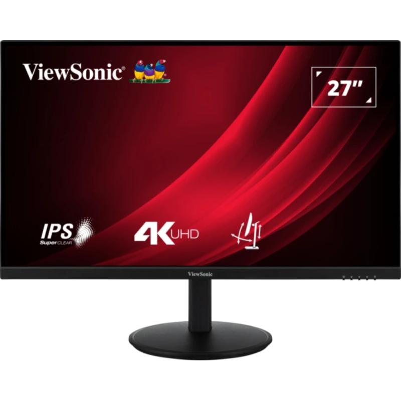 Viewsonic VG Series VG2708-4K pantalla para PC 68,6 cm (27″) 3840 x 2160 Pixeles 4K Ultra HD LED Negro