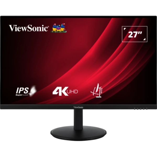 Viewsonic VG Series VG2708-4K pantalla para PC 68,6 cm (27″) 3840 x 2160 Pixeles 4K Ultra HD LED Negro
