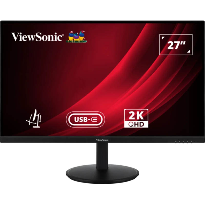 Viewsonic VG Series VG2709-2K-MHDU-2 pantalla para PC 68,6 cm (27″) 2560 x 1440 Pixeles Quad HD LED Negro