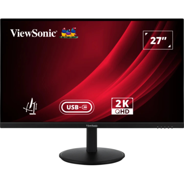 Viewsonic VG Series VG2709-2K-MHDU-2 pantalla para PC 68,6 cm (27″) 2560 x 1440 Pixeles Quad HD LED Negro