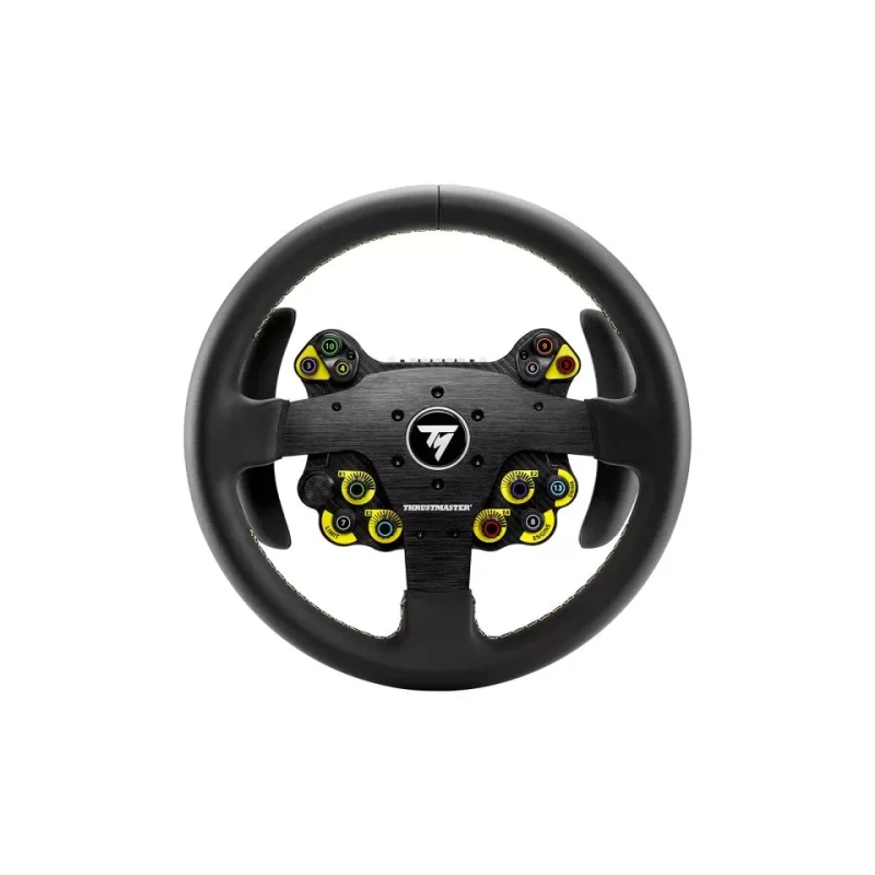 Thrustmaster Evo Racing 32R Leather Negro, Amarillo Volante PC, PlayStation 4, PlayStation 5, Xbox, Xbox One
