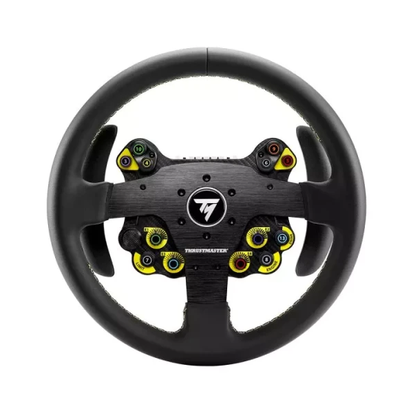 Thrustmaster Evo Racing 32R Leather Negro, Amarillo Volante PC, PlayStation 4, PlayStation 5, Xbox, Xbox One
