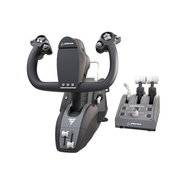 Thrustmaster TCA Y Pack Boeing Xbox Series et PC (Joystick , Manette des Gaz , P Gris USB Panel de mandos tipo máquina recreativ