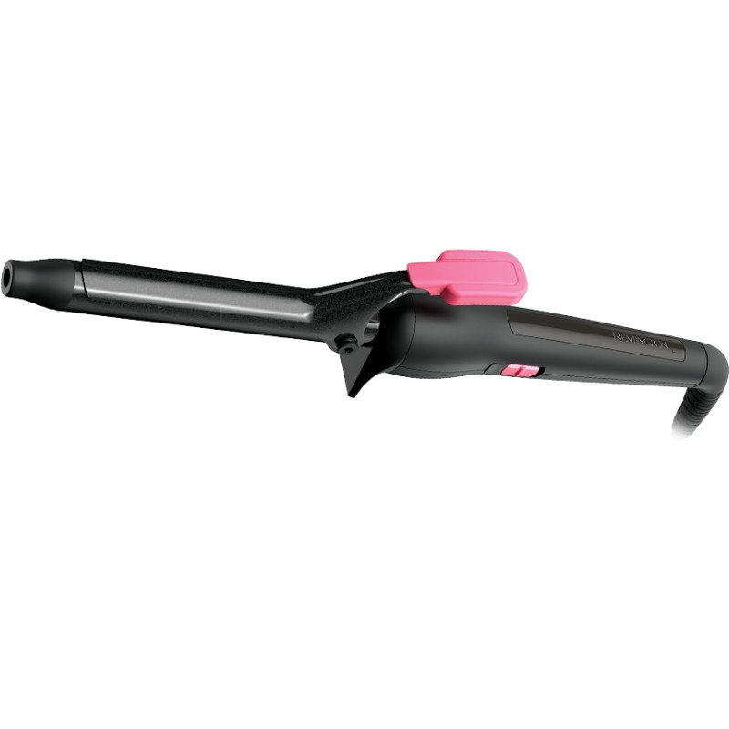 Rizador para el Pelo Remington My Stylist Curling Tong CI1A119/ Negra y rosa