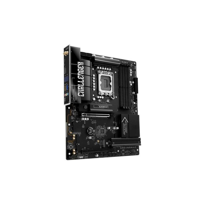 PLACA ASROCK B860 CHALLENGER WIFI,INTEL,1851,B860,4DDR5,256GB,1HDMI,4SATA3+2M.2,2.5GBLAN+WIFI7+BT5.4,9USB3.2,ATX