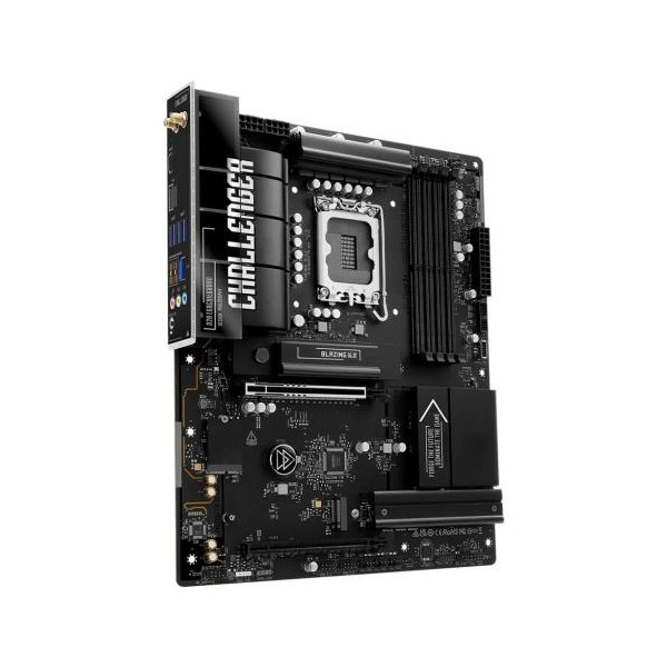 PLACA ASROCK B860 CHALLENGER WIFI,INTEL,1851,B860,4DDR5,256GB,1HDMI,4SATA3+2M.2,2.5GBLAN+WIFI7+BT5.4,9USB3.2,ATX