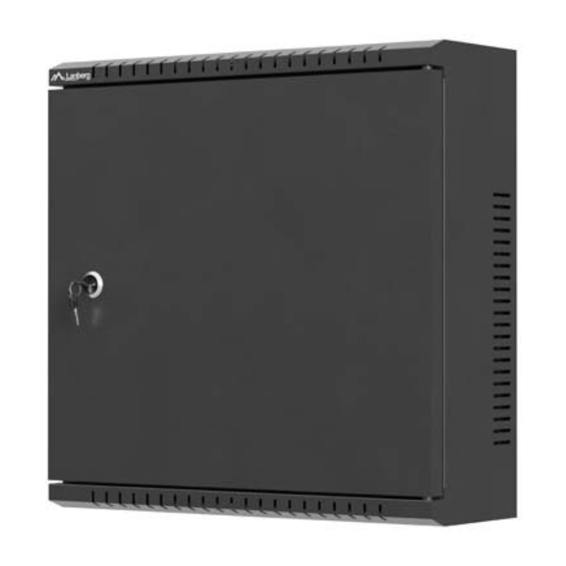 Lanberg WAT1-4014-00B armario rack 2U Bastidor de pared Negro