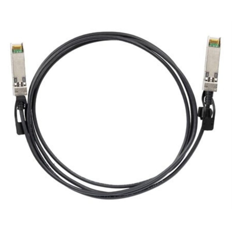 Lanberg SFP1-DAC-10-0010-B Cable de fibra óptica e InfiniBand 1 m SFP+ Negro