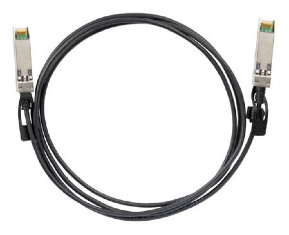 Lanberg SFP1-DAC-10-0020-B Cable de fibra óptica e InfiniBand 2 m SFP+ Negro