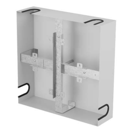 Lanberg AK-3144-S organizador de cables Pared Gris 1 pieza(s)