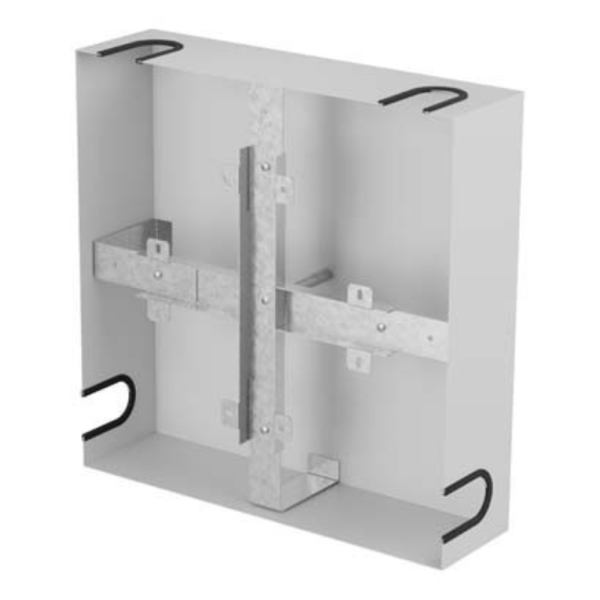 Lanberg AK-3144-S organizador de cables Pared Gris 1 pieza(s)