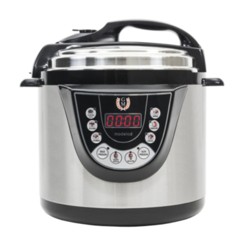 Cecotec 02003 olla a presión 6 L Negro, Acero inoxidable 1000 W