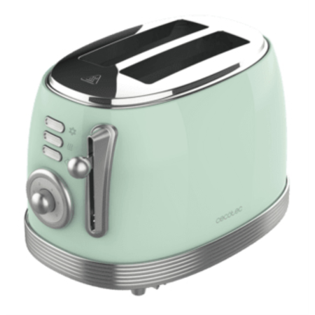 Cecotec Vintage 800 6 2 rebanada(s) 850 W Verde