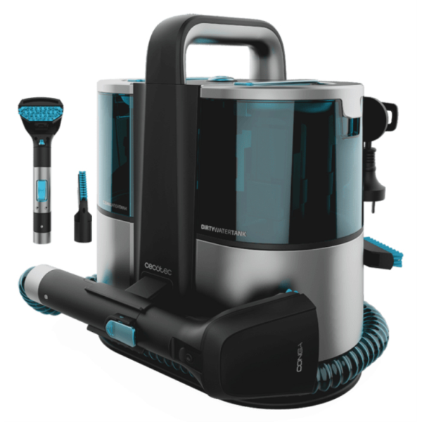 Cecotec Conga 4000 Carpet&Spot Clean XL máquina de limpieza de alfombras De mano Seca y húmeda Gris
