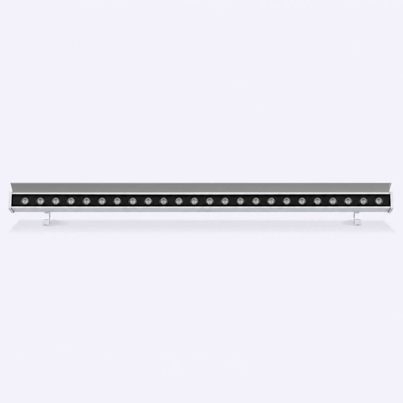 Bañador de pared lineal con visera LED BRIDGELUX, 24W, DC24V, 1m · 4000 · Blanco neutro