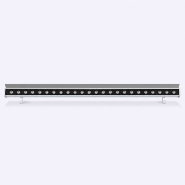 Bañador de pared lineal con visera LED BRIDGELUX, 24W, DC24V, 1m · 4000 · Blanco neutro
