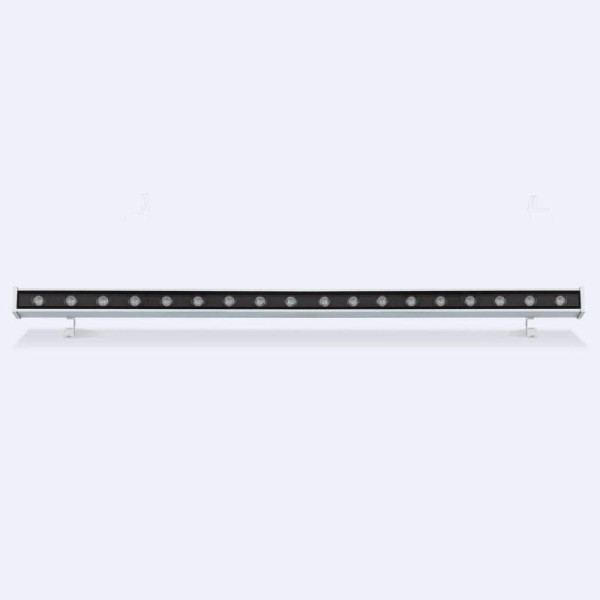 Bañador de pared lineal LED BRIDGELUX, 18W, DC24V, 1m · 3000 · Blanco cálido