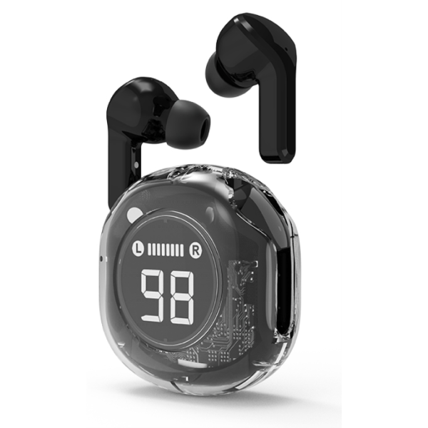 Gembird GMB Audio TWST-01-BK auricular y casco Auriculares Inalámbrico Dentro de oído Llamadas/Música USB Tipo C Bluetooth