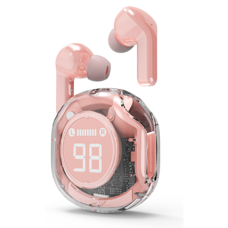 Gembird GMB Audio TWST-01-PK auricular y casco Auriculares Inalámbrico Dentro de oído Llamadas/Música USB Tipo C Bluetooth